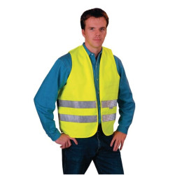 Gillet réfléchissant jaune UNBRANDED WW46200