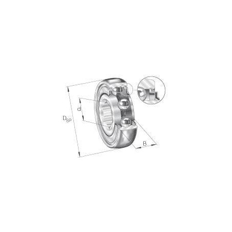 Garniture de palier INA/FFAG SK102207KRRBAH10
