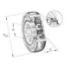 Garniture de palier INA/FFAG SK102207KRRBAH10