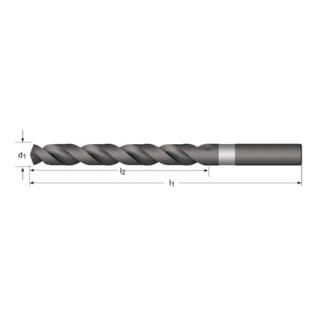 Forêt hélicoïdal 5,0mm DORMER A10850