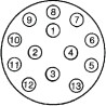 Fiche 13 pôles UNIVERSEL LA403018