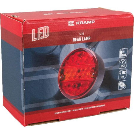 Feu multifonction arrière LED UNIVERSEL LA40040