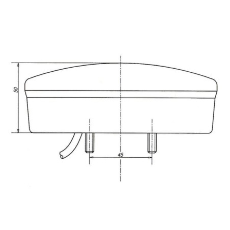 Feu multifonction arrière LED UNIVERSEL LA40039