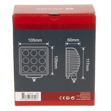 Feu de travail LED UNIVERSEL LA10417
