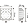 Feu de travail LED UNIVERSEL LA10417