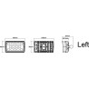 Feu de travail LED UNIVERSEL LA10411
