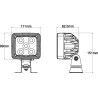 Feu de travail LED UNIVERSEL LA10410