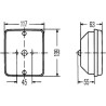 Feu de recul HELLA 2ZR003236051