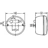 Feu de recul HELLA 2ZR001423001