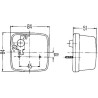 Feu de position HELLA 2PF003014071