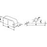 Feu de position avant et clignotant gauche COBO 03226000