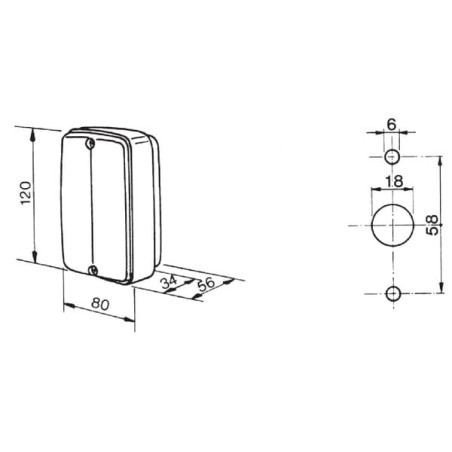 Feu de position avant et clignotant COBO 03151000