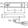 Feu de position à LED avant HELLA-VALUEFIT 2PG357010121