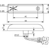 Feu de position à LED arrière HELLA-VALUEFIT 2TM357010111