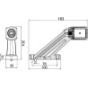 Feu de gabarit LED gauche HELLA 2XS011769091