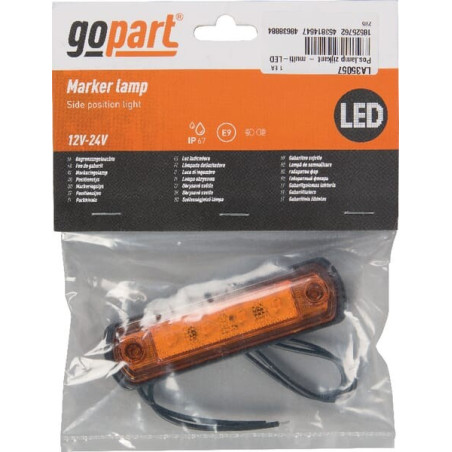 Feu de gabarit avec câble LED GOPART LA35057