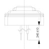 Feu de gabarit avec câble LED GOPART LA35057