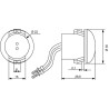 Feu de gabarit à LED HELLA-VALUEFIT 2PS357011001