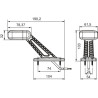 Feu de gabarit à LED droit HELLA-VALUEFIT 2XS357006021