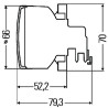 Feu clignotant HELLA 2BA009001201