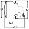 Feu clignotant HELLA 2BA009001191