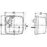 Feu clignotant HELLA 2BA003014011