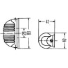 Feu clignotant HELLA 2BA001227211