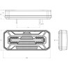 Feu arrière multifonction UNIVERSEL LA40074