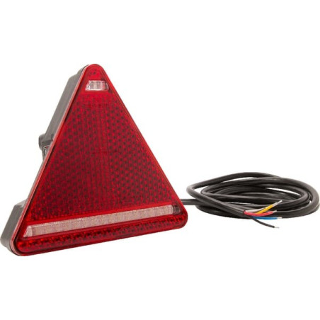 Feu arrière LED triangle droit câblé UNIVERSEL LA40049