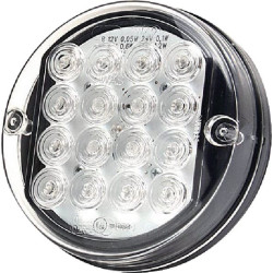 Feu arrière LED rond câblé UNIVERSEL LA40047