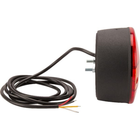 Feu arrière LED rond câblé UNIVERSEL LA40043