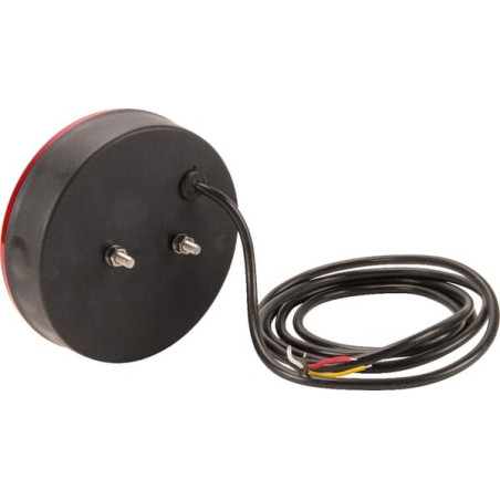 Feu arrière LED rond câblé UNIVERSEL LA40041
