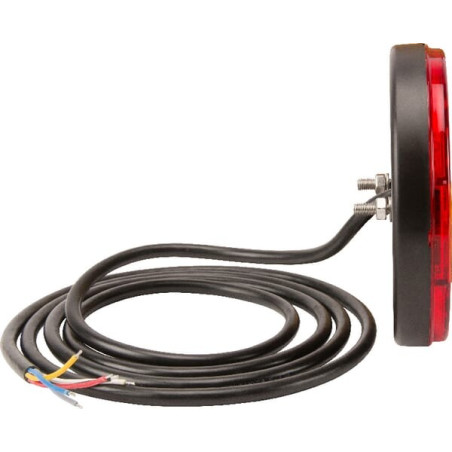 Feu arrière LED rond câblé UNIVERSEL LA40013
