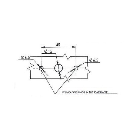 Feu arrière LED rond câblé UNIVERSEL LA40013