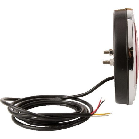 Feu arrière LED rond câblé UNIVERSEL LA40003