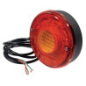 Feu arrière LED rond câblé UNIVERSEL LA2003M