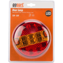 Feu arrière LED rond câblé GOPART LA45050