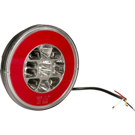 Feu arrière LED rond câblé GOPART LA45044