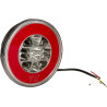Feu arrière LED rond câblé GOPART LA45044