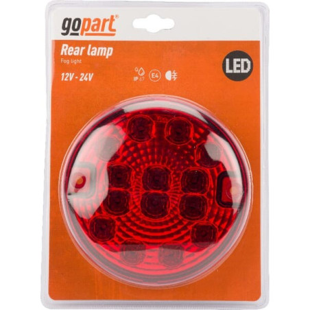 Feu arrière LED rond anti-brouillard universel GOPART LA45048