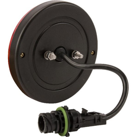 Feu arrière LED rond 7 plots UNIVERSEL LA40014