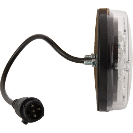 Feu arrière LED rond 5 plots UNIVERSEL LA40048