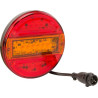 Feu arrière LED rond 5 plots UNIVERSEL LA40012