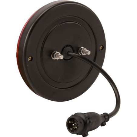 Feu arrière LED rond 5 plots UNIVERSEL LA40012