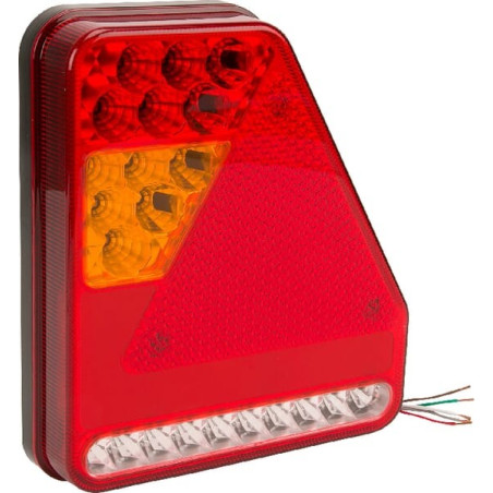 Feu arrière LED rectangle, UK GOPART LA45017L
