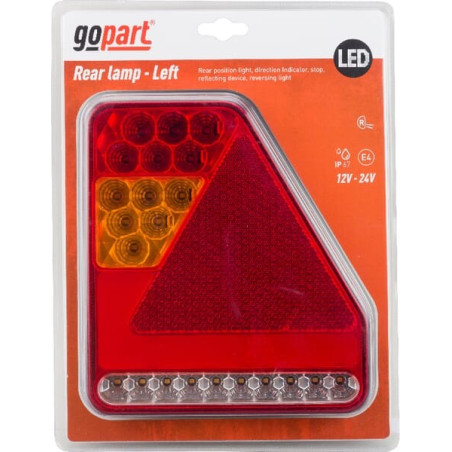 Feu arrière LED rectangle, UK GOPART LA45017L