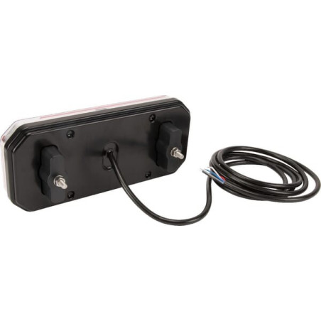 Feu arrière LED rectangle universel câblé UNIVERSEL LA40051