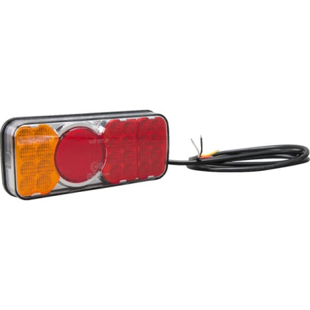 Feu arrière LED rectangle universel câblé UNIVERSEL LA40029