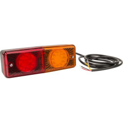 Feu arrière LED rectangle universel câblé UNIVERSEL LA40015