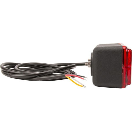 Feu arrière LED rectangle universel câblé UNIVERSEL LA40015